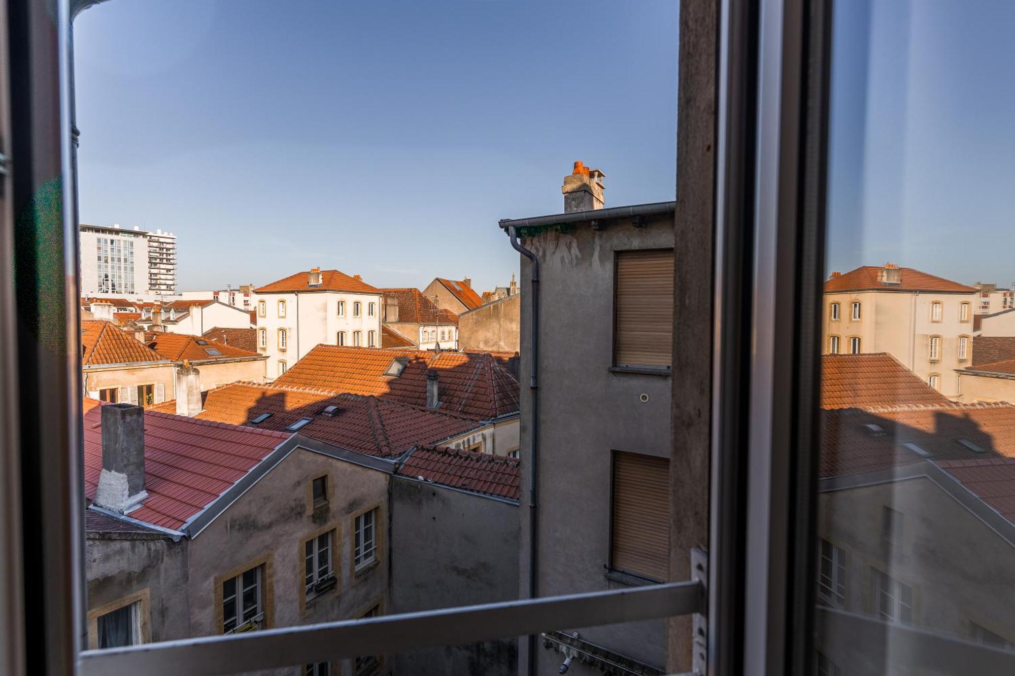 מץ Le Maginot - Superbe Appartement De 75M2 - Deux Chambres - 4 Lits Simple -Position Centrale Centre Ville, Pompidou, Nouvelle Ville - 2 A 4 Personnes מראה חיצוני תמונה